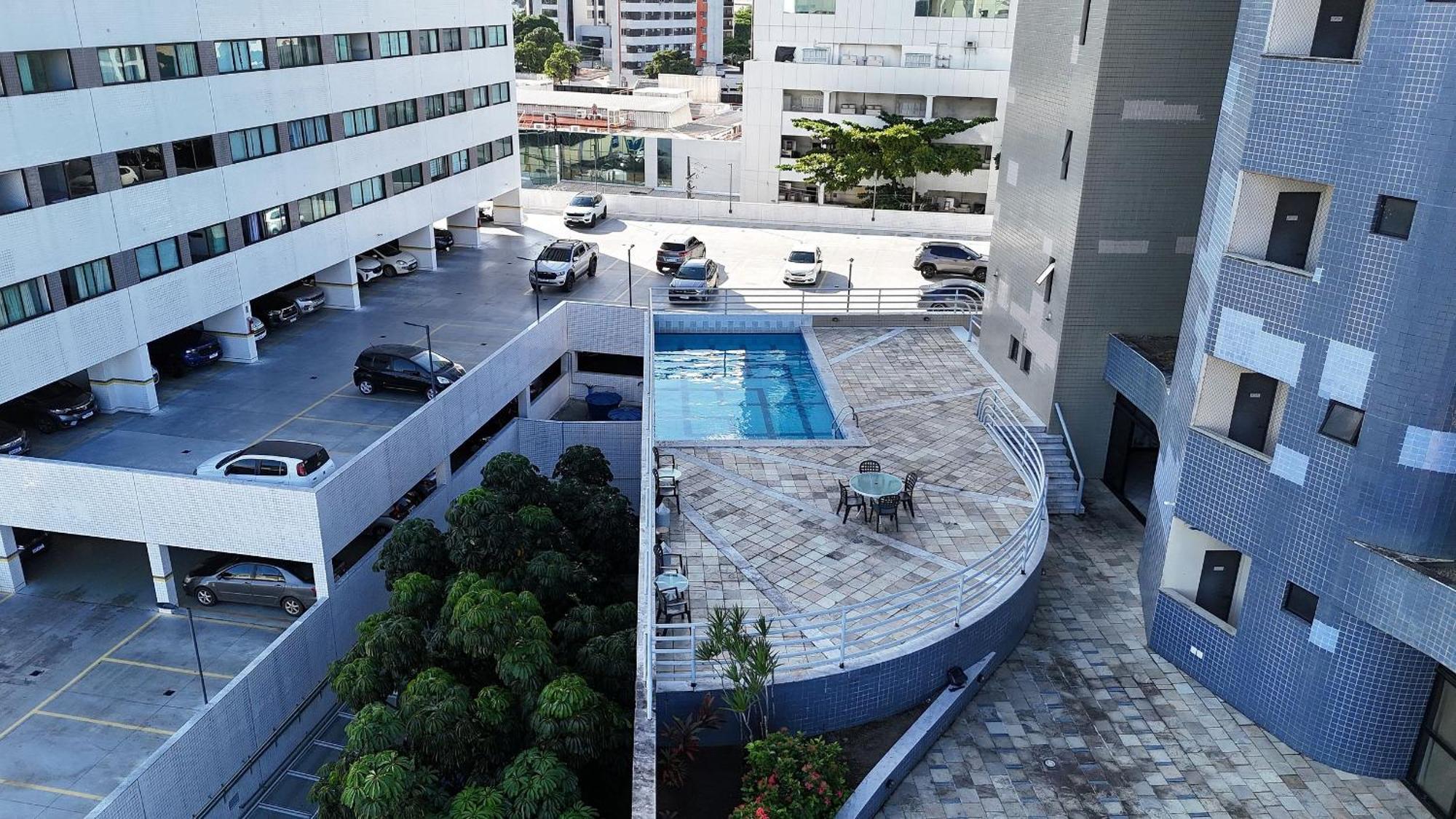 רסיפה Flat No Condominio Metropolis - Ilha Do Leite מראה חיצוני תמונה