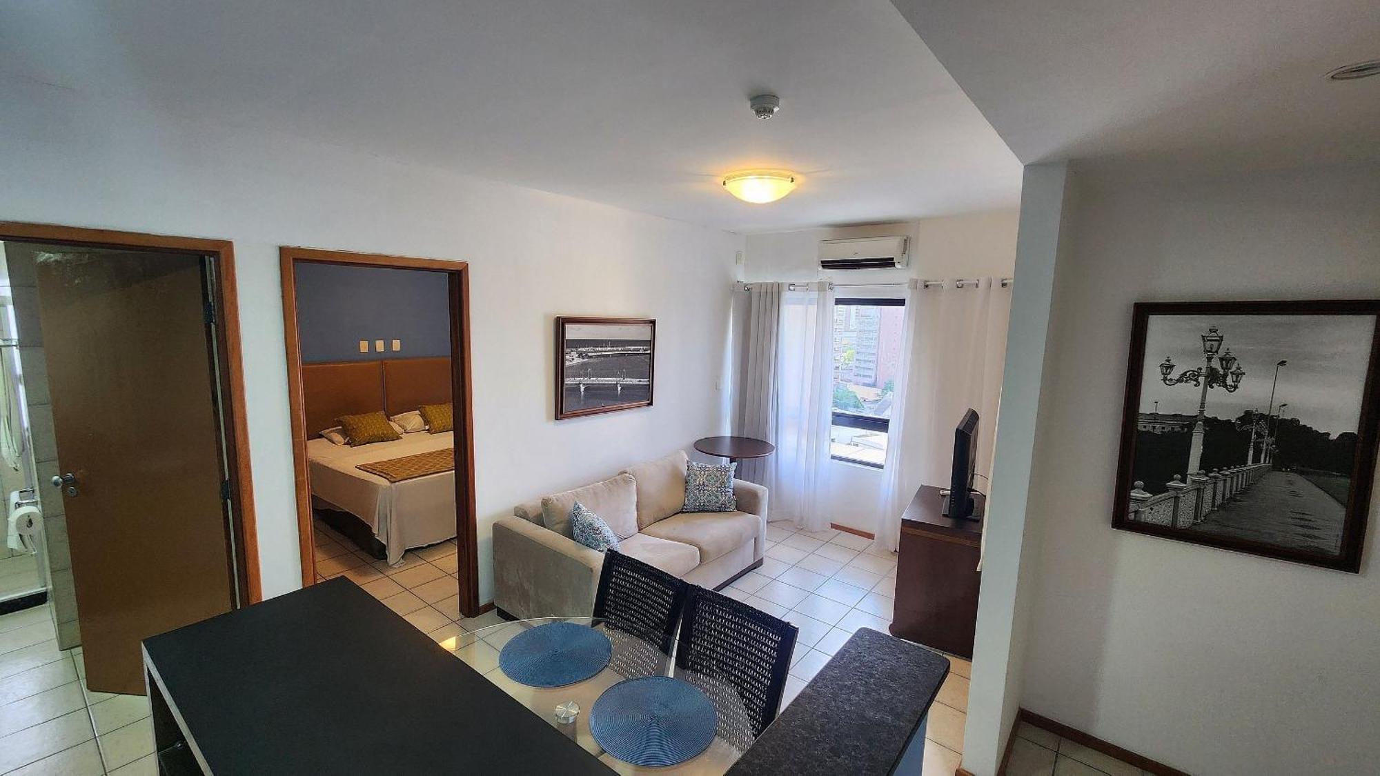 רסיפה Flat No Condominio Metropolis - Ilha Do Leite מראה חיצוני תמונה