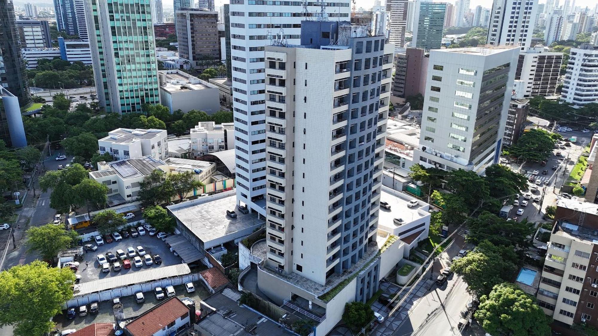 רסיפה Flat No Condominio Metropolis - Ilha Do Leite מראה חיצוני תמונה