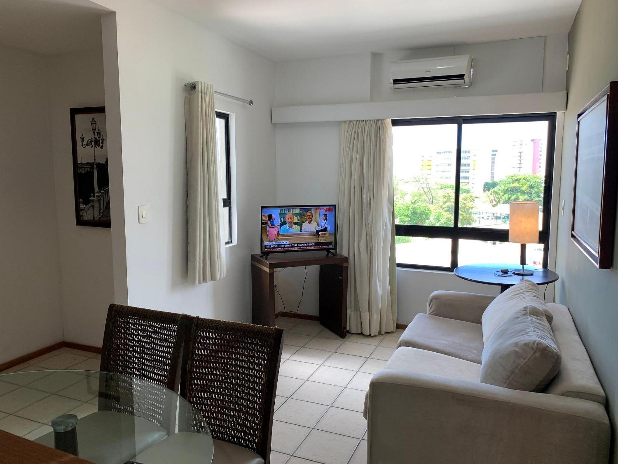 רסיפה Flat No Condominio Metropolis - Ilha Do Leite מראה חיצוני תמונה