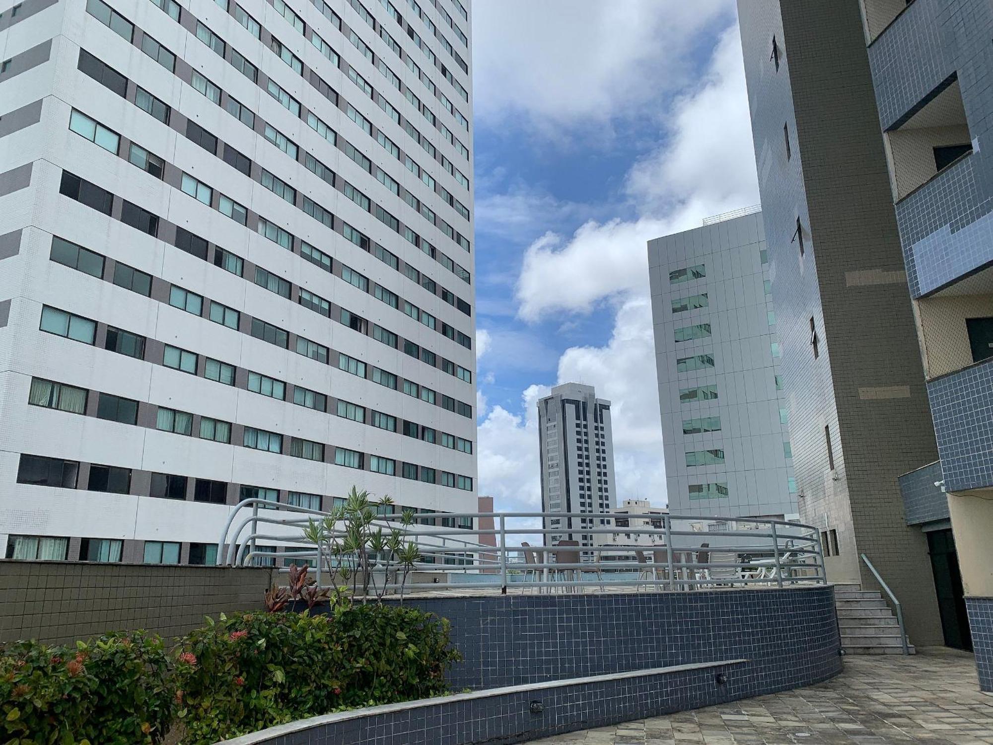 רסיפה Flat No Condominio Metropolis - Ilha Do Leite מראה חיצוני תמונה